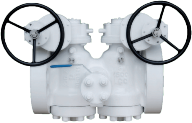 Galli & Cassina Pressure Balanced DB&B Lubricated Plug Valve